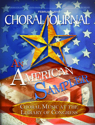 Choral Journal Feb 2010